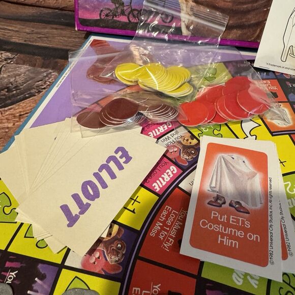 Vintage 1982 E.T. The Extra-Terrestrial Parker Brothers Board Game Classic Movie - Picture 5 of 16